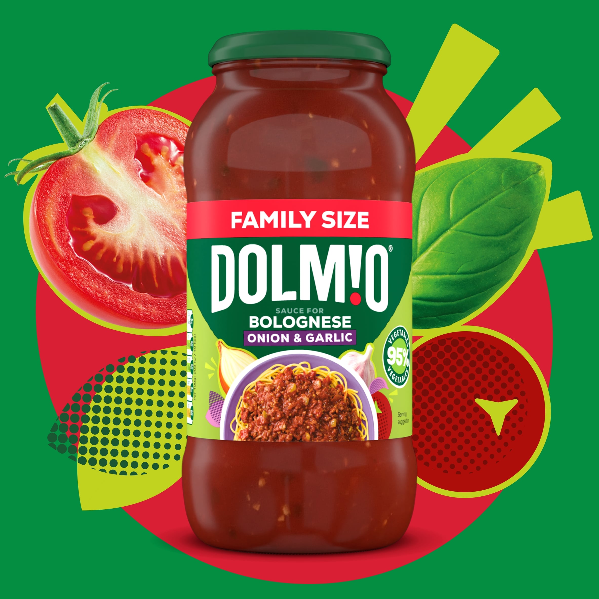 Dolmio Bolognese Onion and Garlic Red Pasta Sauce 675g thumbnail 2