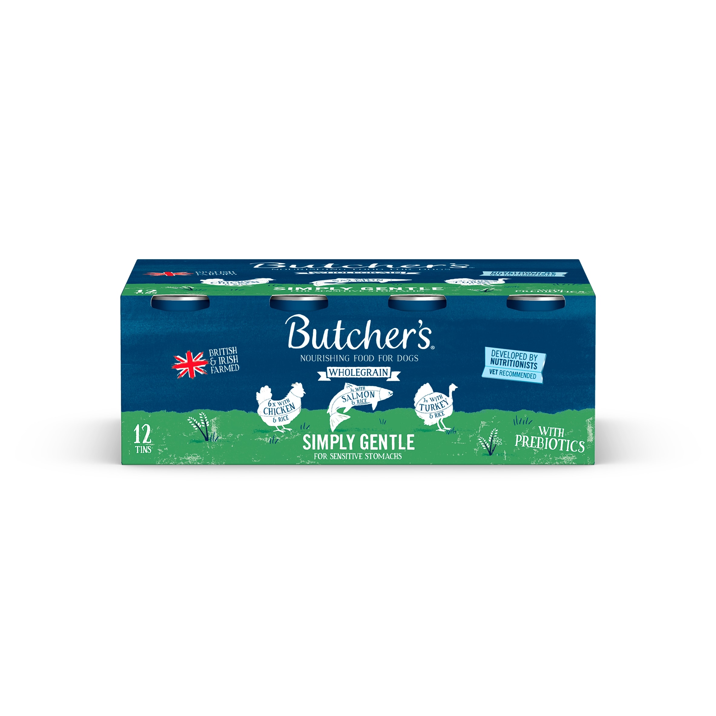 Butcher's Wholegrain Simply Gentle Dog Food Tins 12x390g thumbnail 4