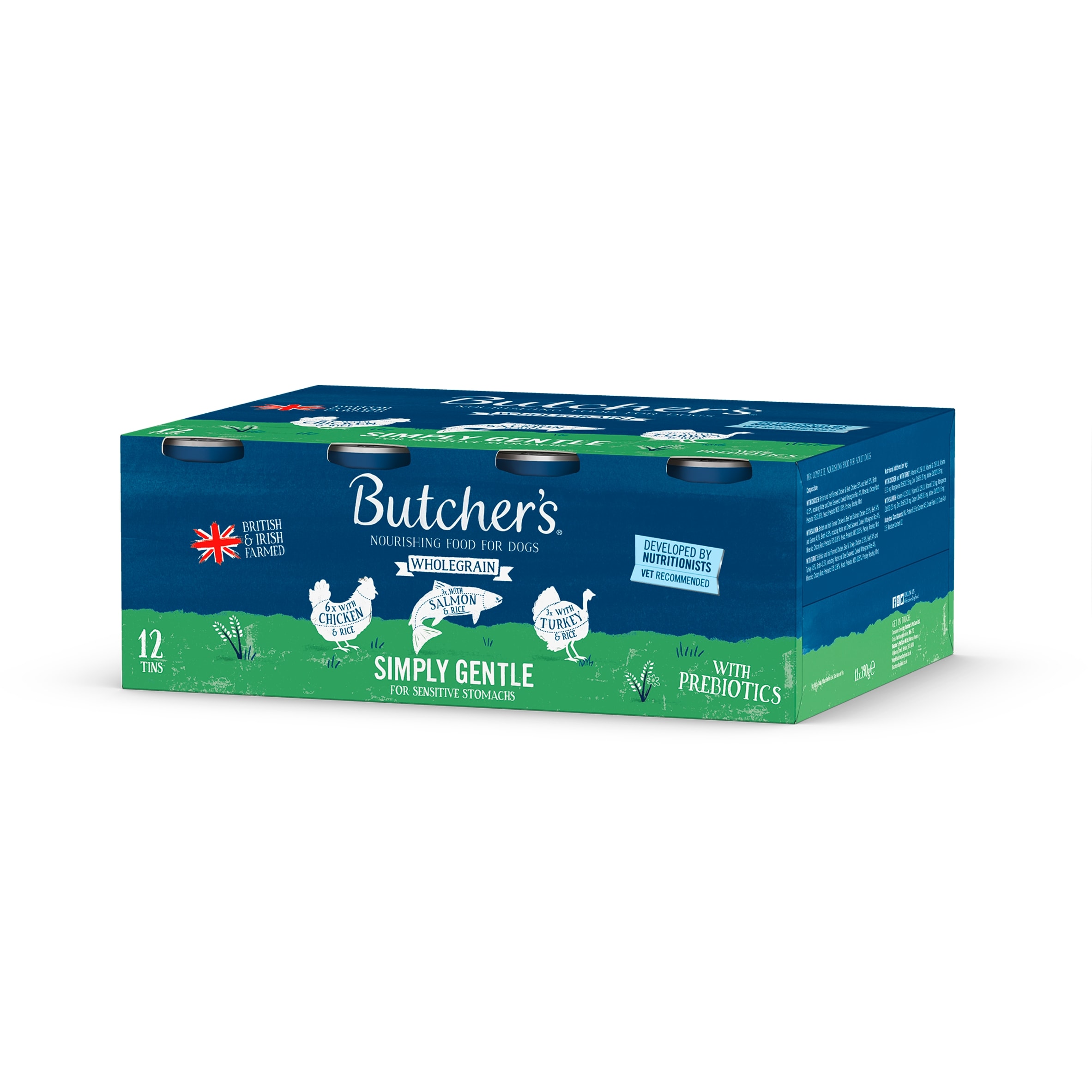 Butcher's Wholegrain Simply Gentle Dog Food Tins 12x390g thumbnail 5