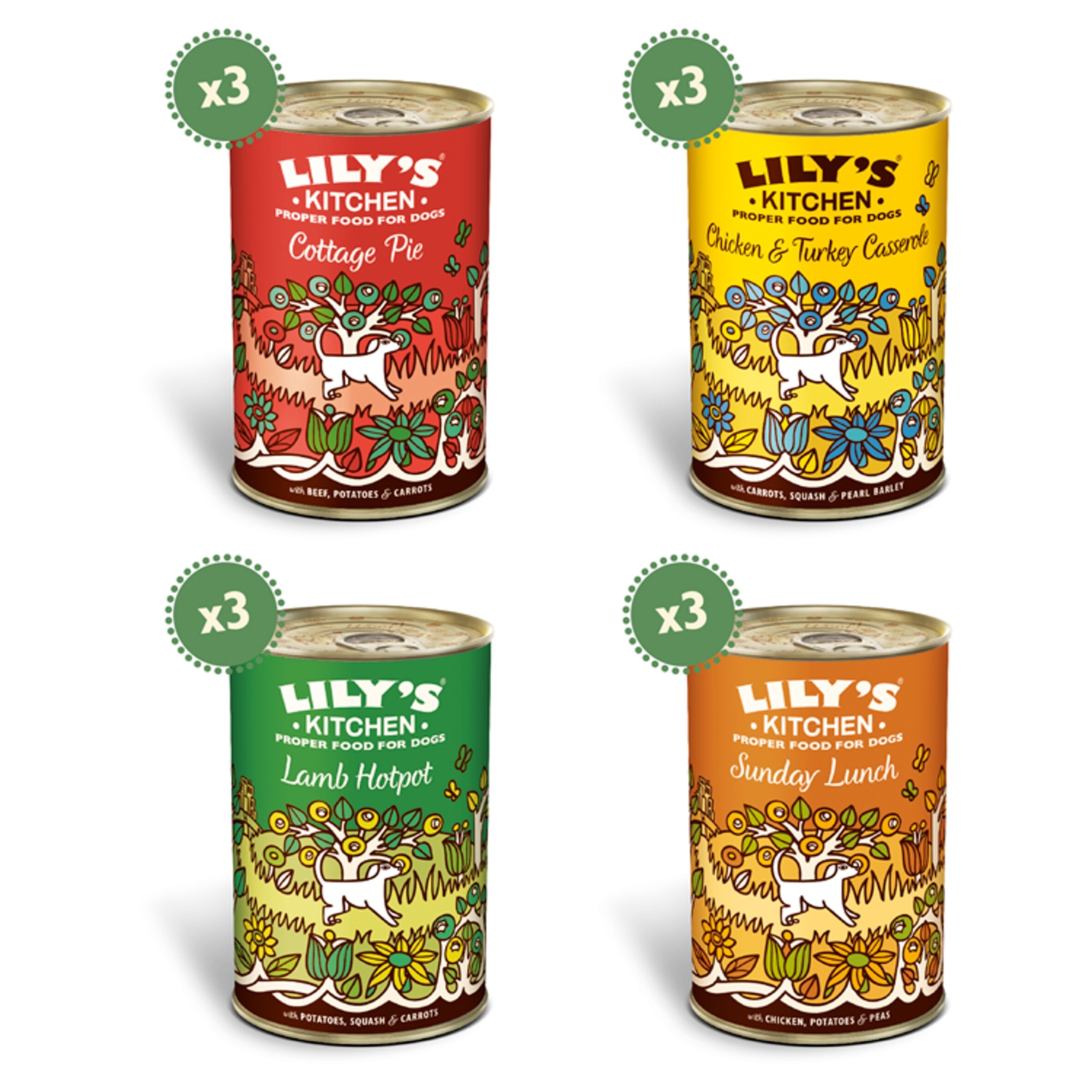 Lily's Kitchen Classic Dinners for Dogs 12x400g  thumbnail 2