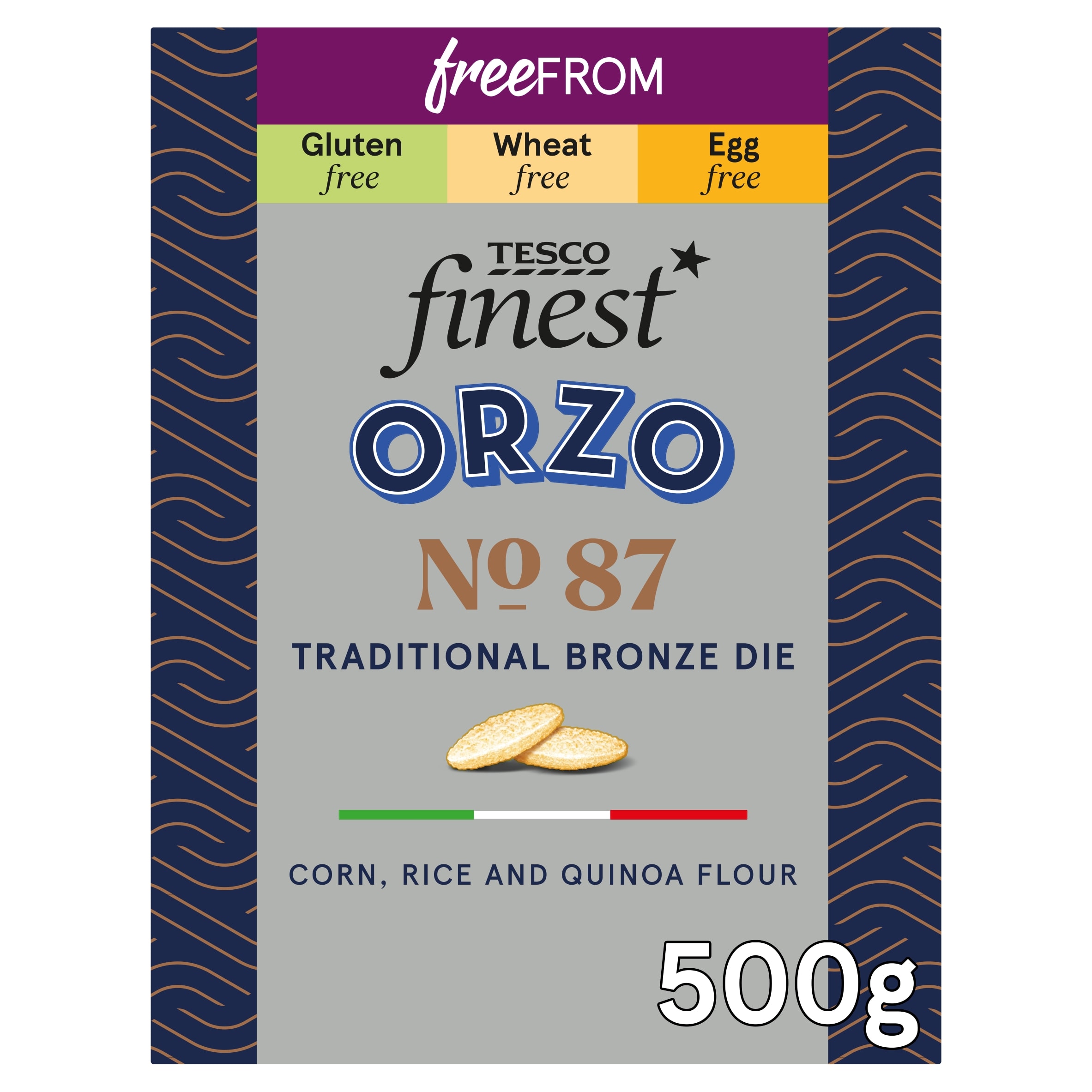 Tesco Finest Free From Orzo 500G