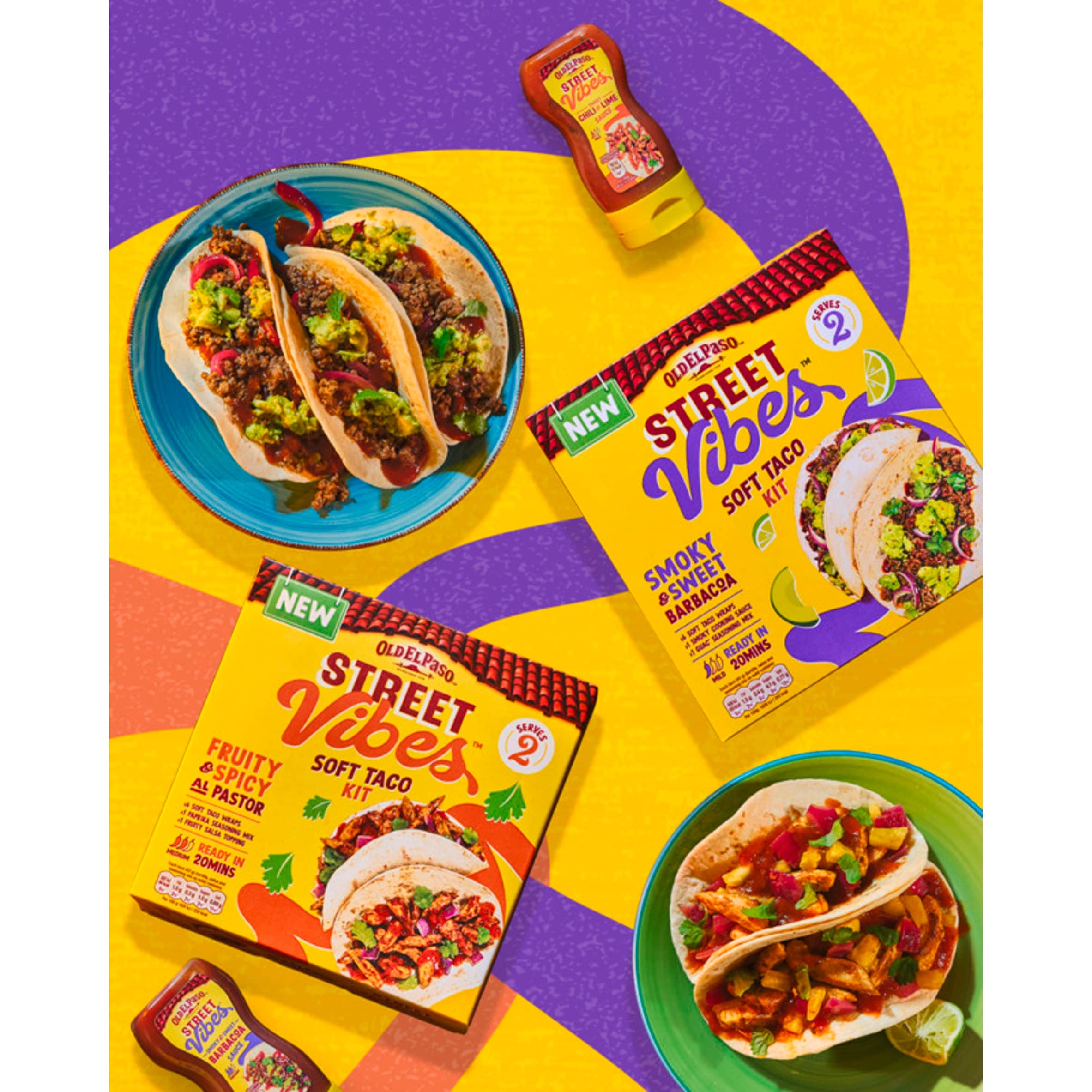 Old El Paso Street Vibes Soft Taco Wraps 8 Pack 220g thumbnail 5
