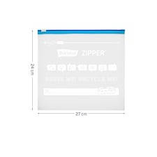 Bacofoil Zipper All Purpose Bags Medium 8 Pack thumbnail 5