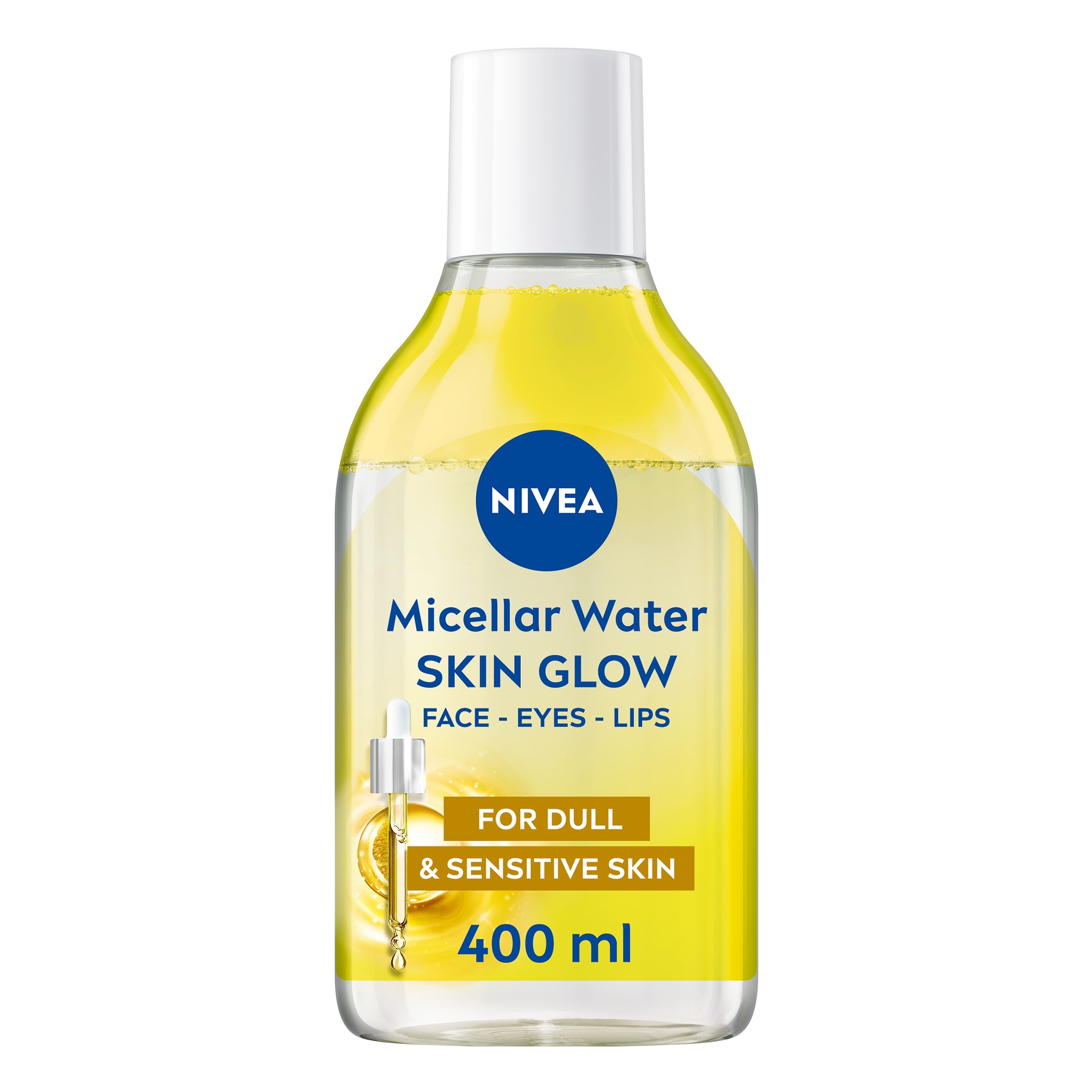 NIVEA Skin Glow Serum Infused Micellar Water 400ml