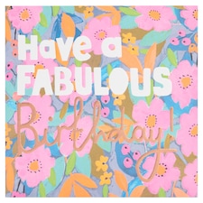 Papersalad Birthday Card Have A Fabulous Birthday!