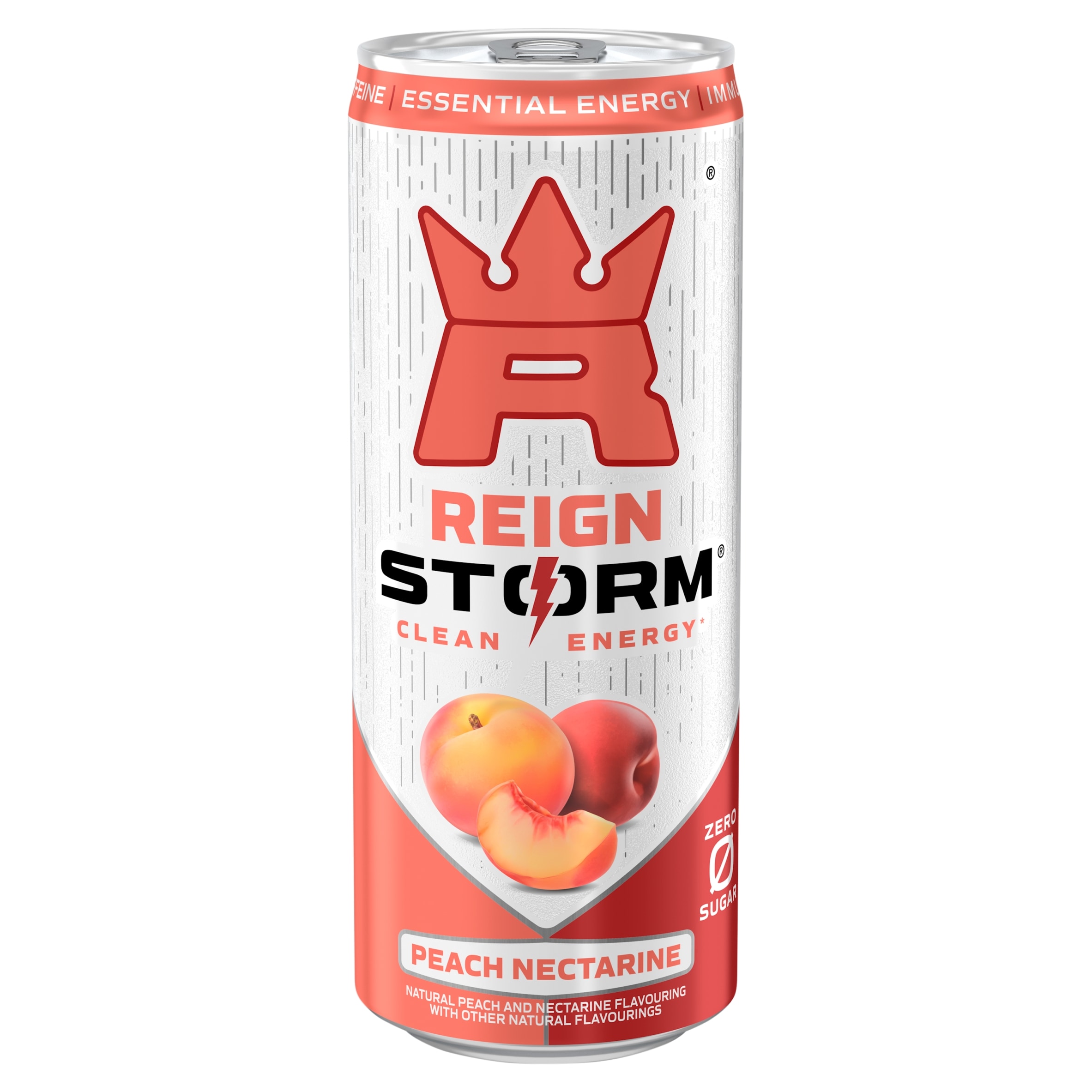 Reign Storm Peach Nectarine Clean Energy Drink