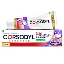 Corsodyl Gum Strengthen & Protect Toothpaste - Fresh Mint 75ml