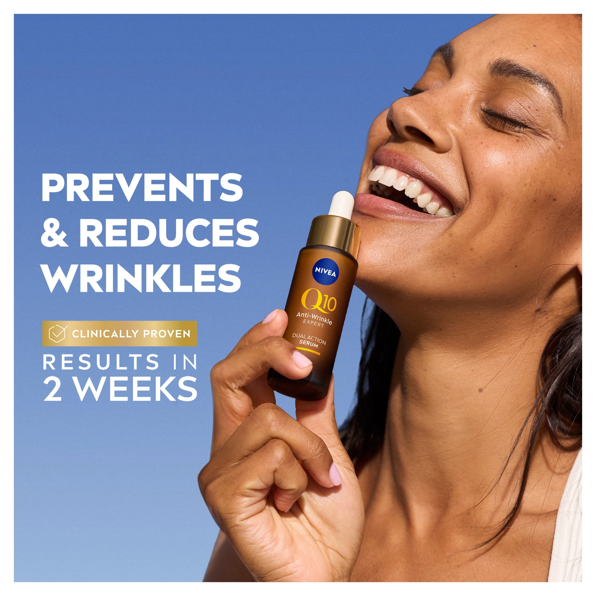 NIVEA Q10 Anti Wrinkle Expert Dual Action Serum 30ml thumbnail 2