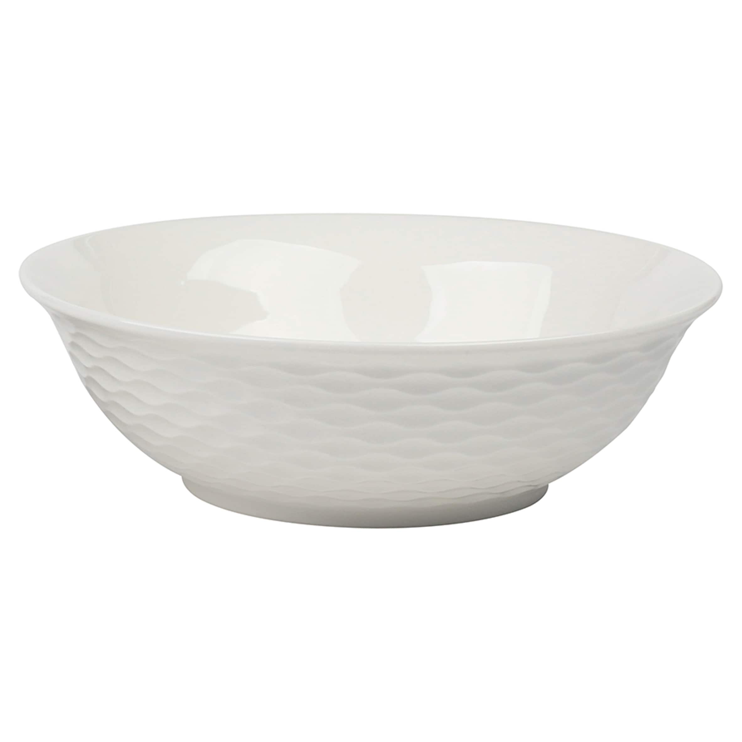F&F Home Soho White Serve Bowl