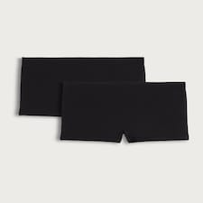 F&F 2-Pack Contour Seamfree Shorts in Black