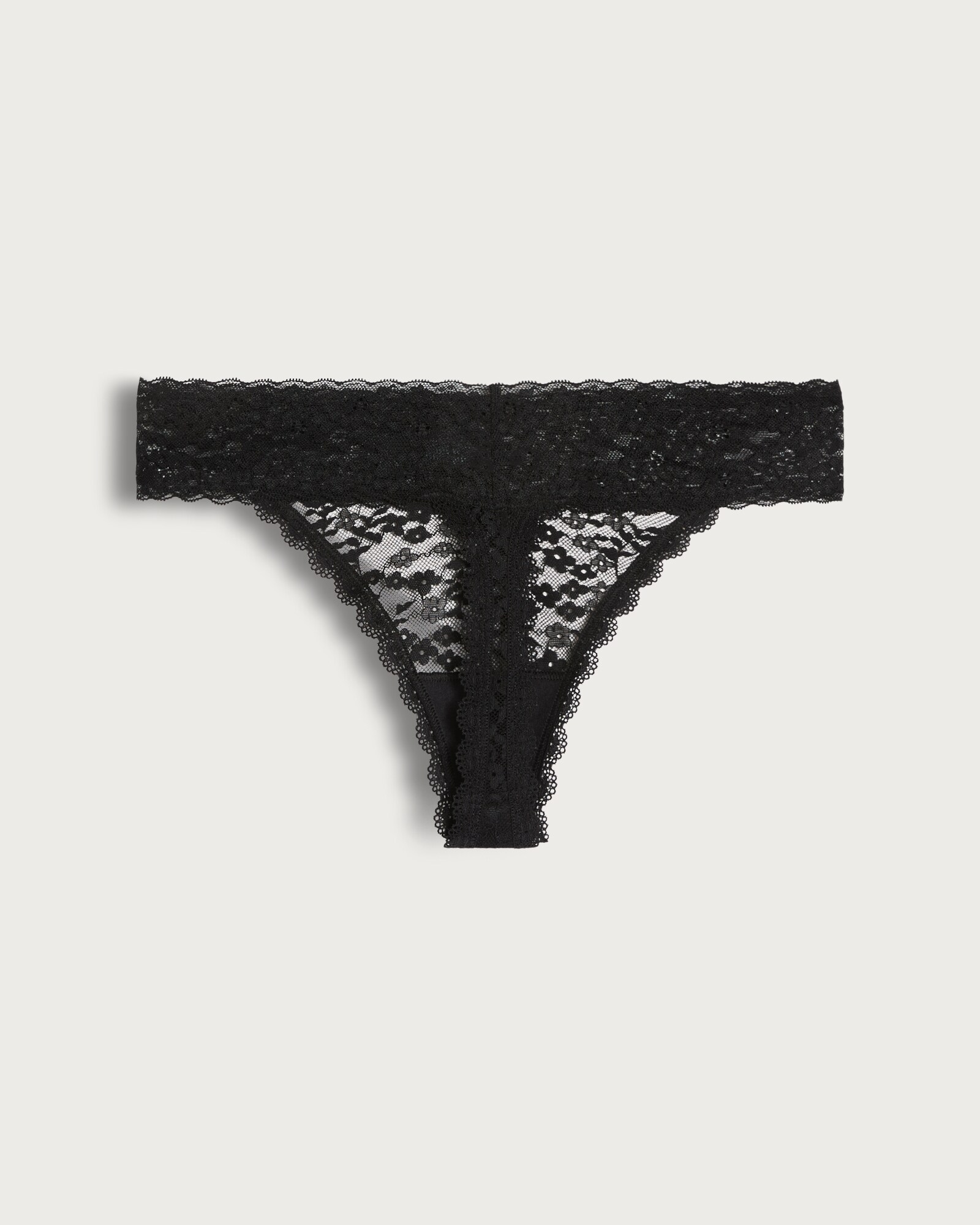 F&F 3-Pack Lace Thongs in Multi Black White thumbnail 5