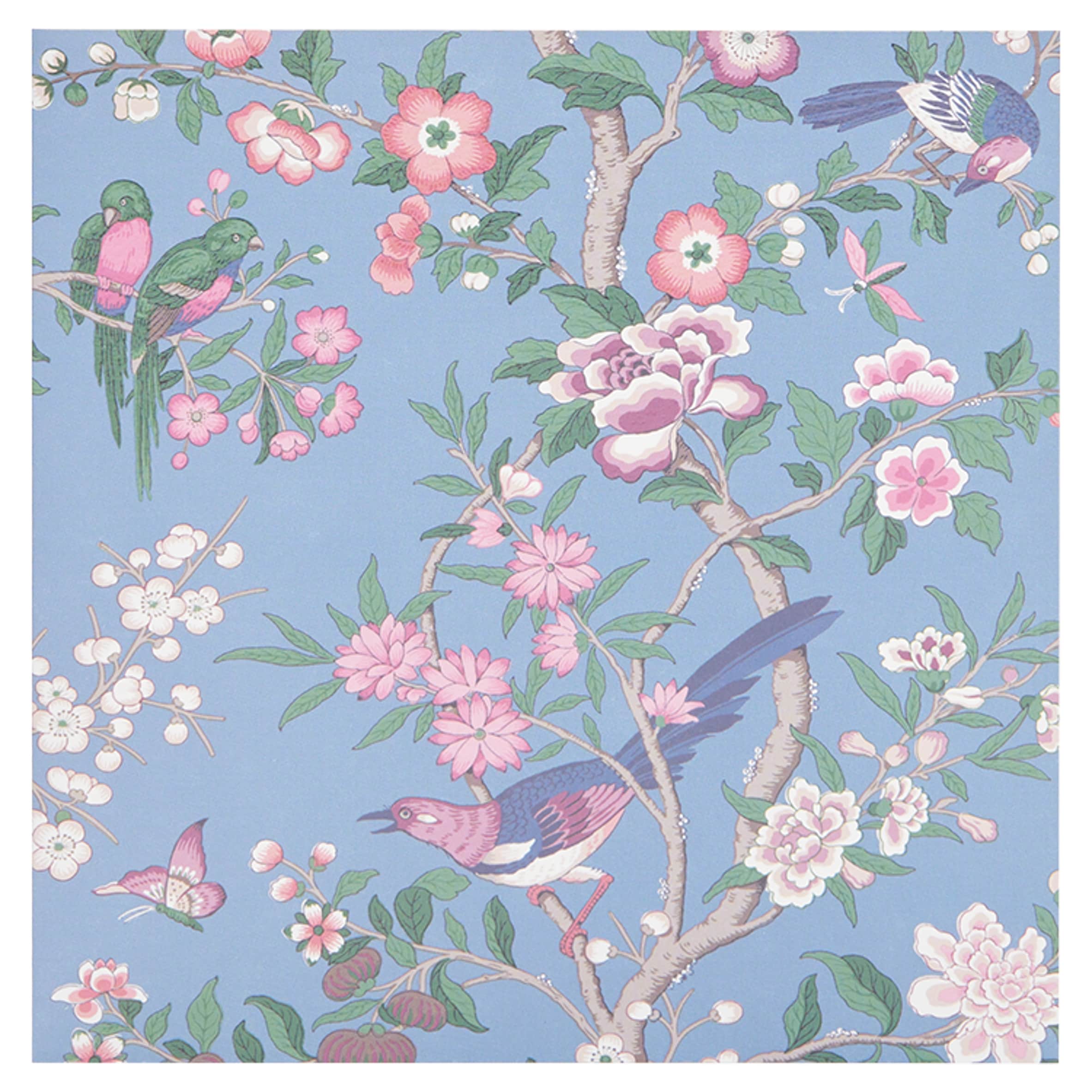 Woodmansterne Blank Card Sanderson Chinoiserie Hall