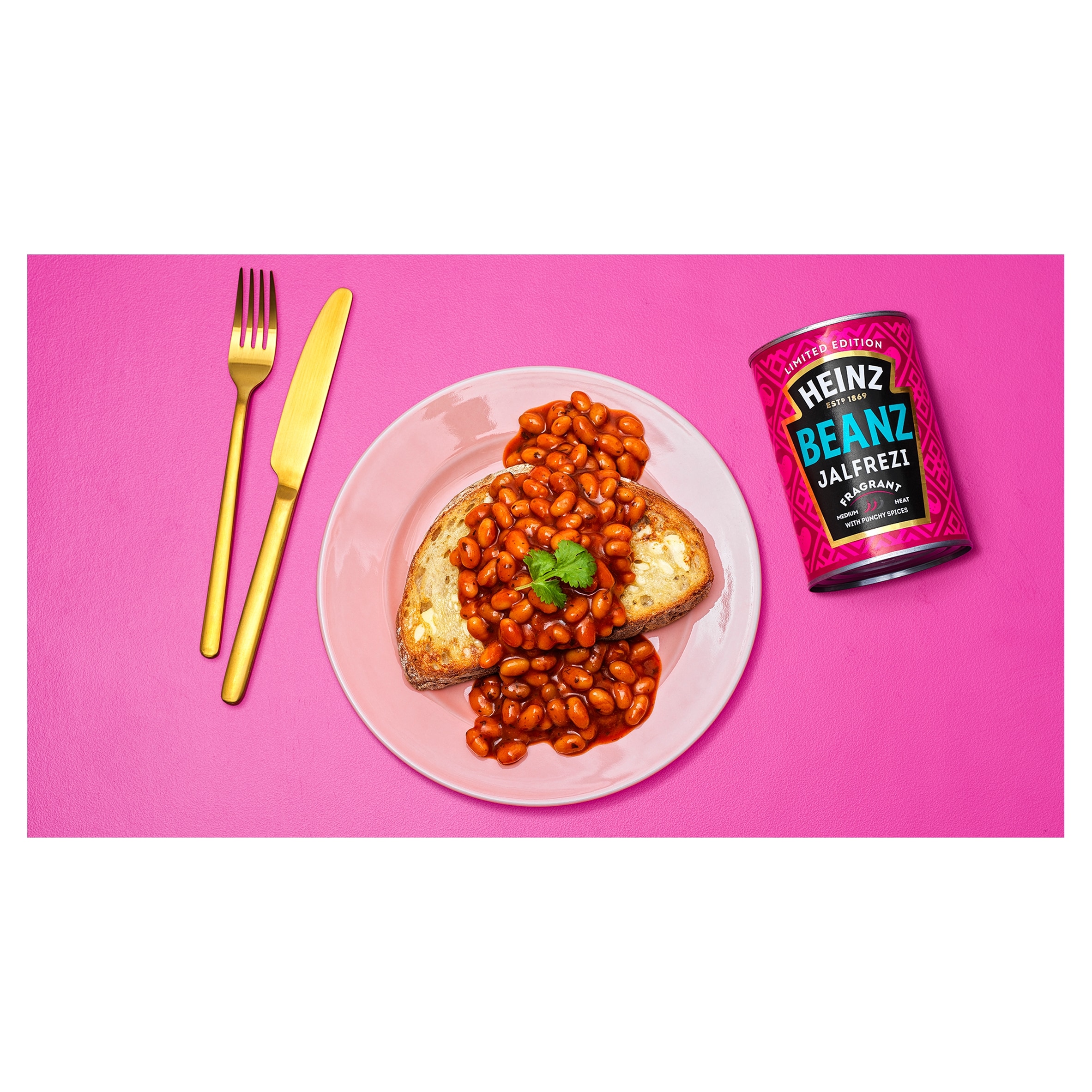 Heinz Baked Beans Jalfrezi Beanz 390G thumbnail 2