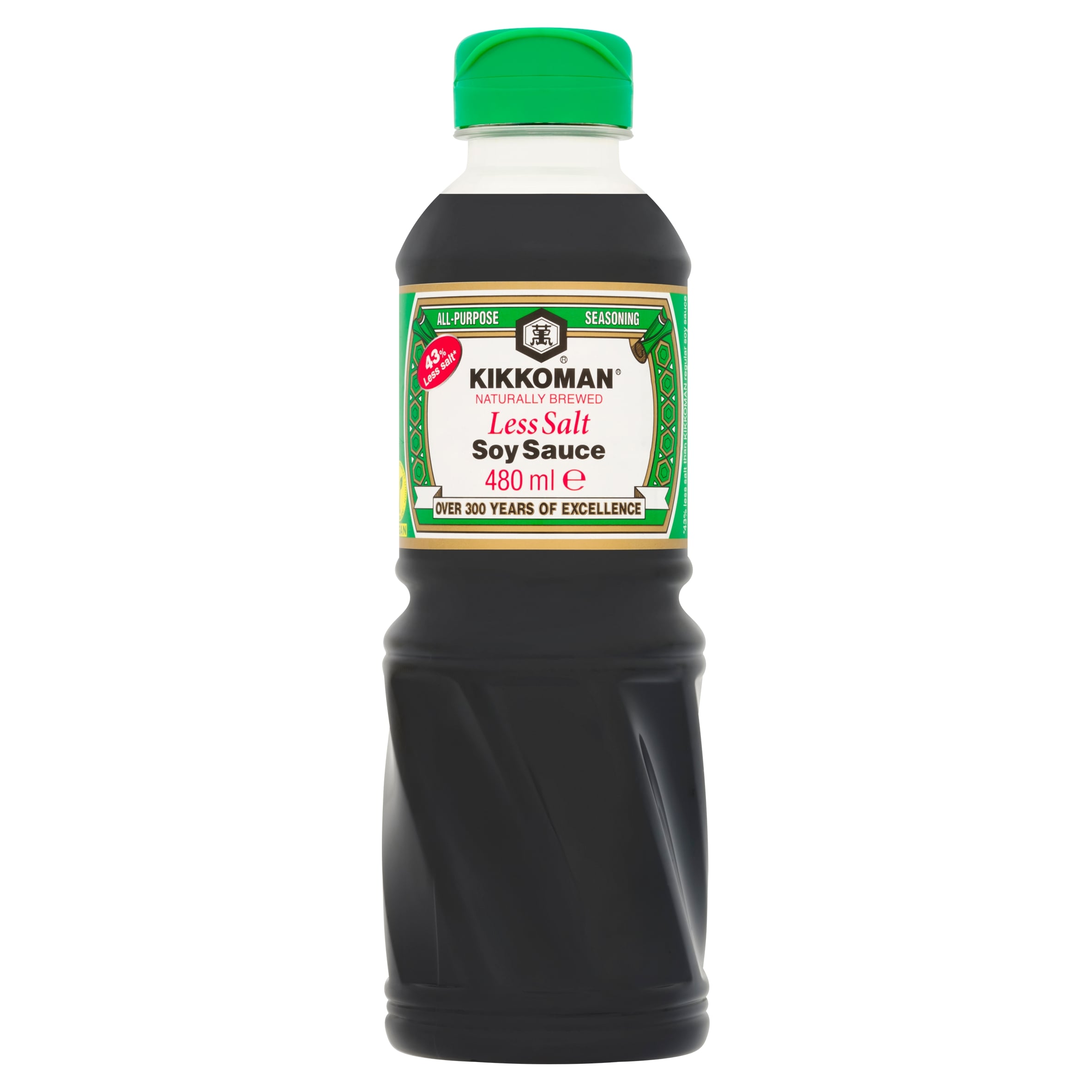 Kikkoman Less Salt Soy Sauce 480Ml