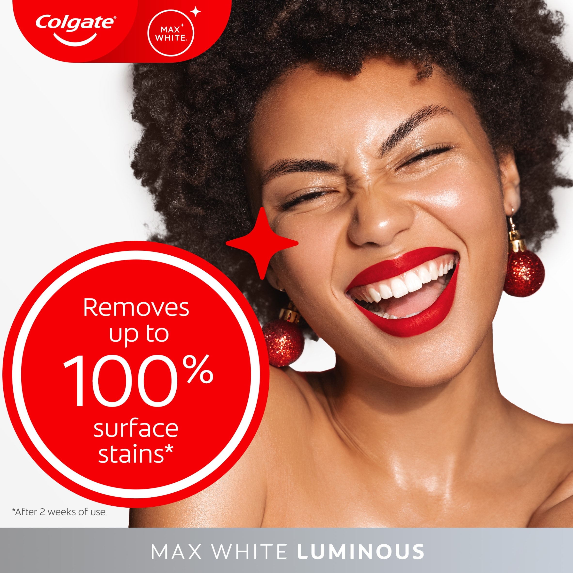 Colgate Max White Luminous Whitening Toothpaste 125ml thumbnail 2