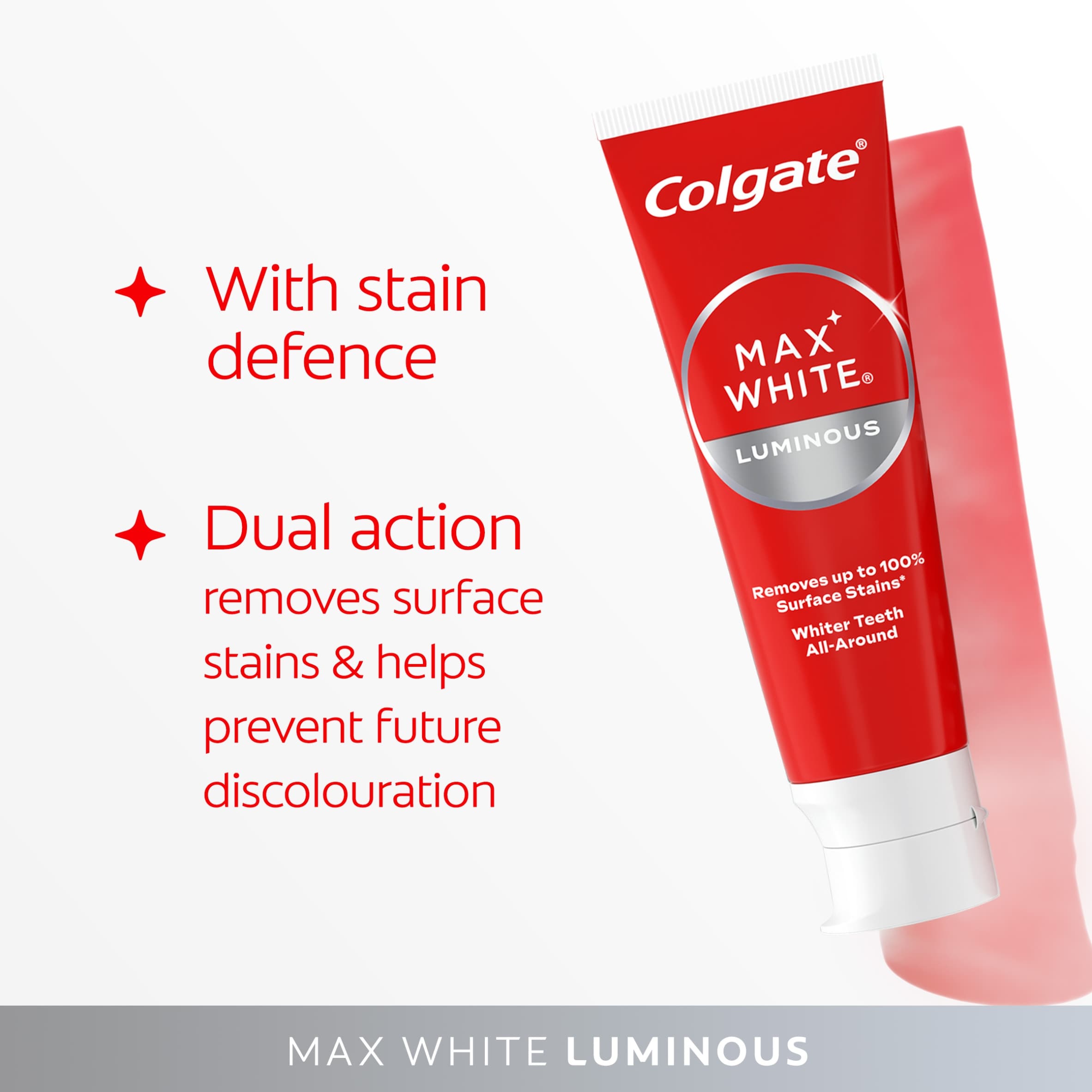 Colgate Max White Luminous Whitening Toothpaste 125ml thumbnail 5