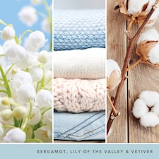 Yankee Candle Signature Clean Cotton Large Jar 567g thumbnail 3