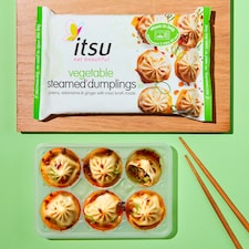 itsu vegetable steamed dumplings 168g thumbnail 2