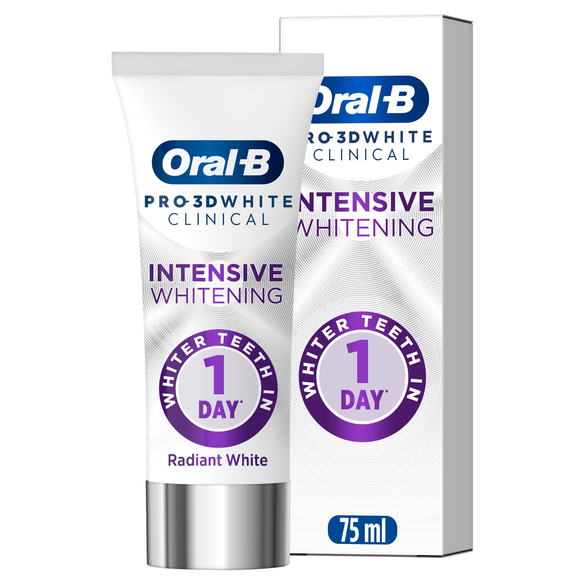 Oral-B 3D White Clinical Intensive Whitening Radiant White 75ml