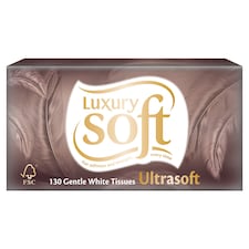 Tesco Luxury Soft Ultra Soft Tissues 130 Sheets