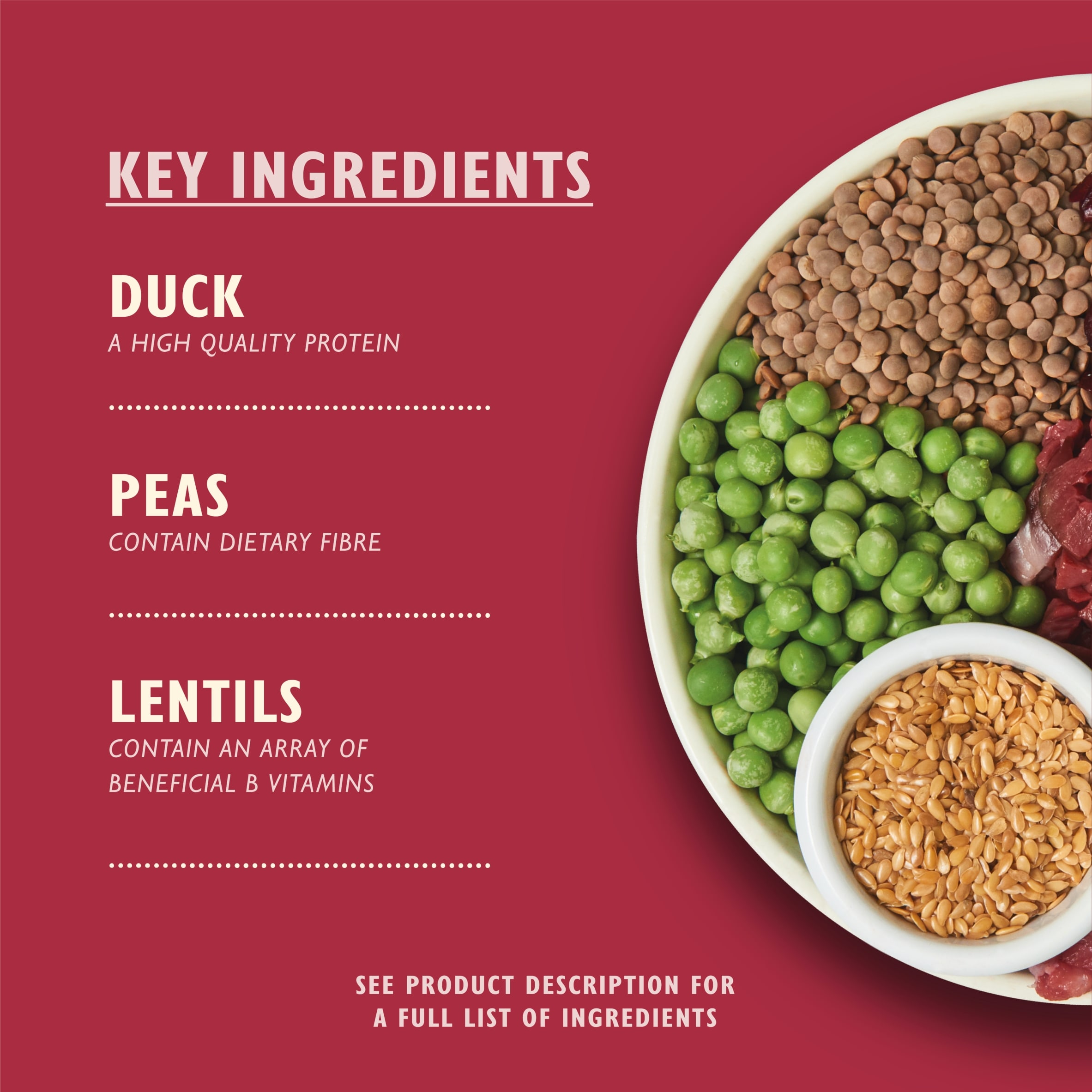 Lily's Kitchen Duck, Salmon & Venison Dry Dog Food 2.5kg thumbnail 2