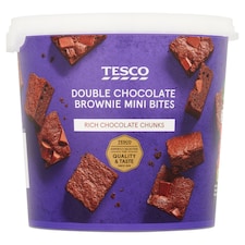 Tesco Double Chocolate Brownie Mini Bites 230g thumbnail 2