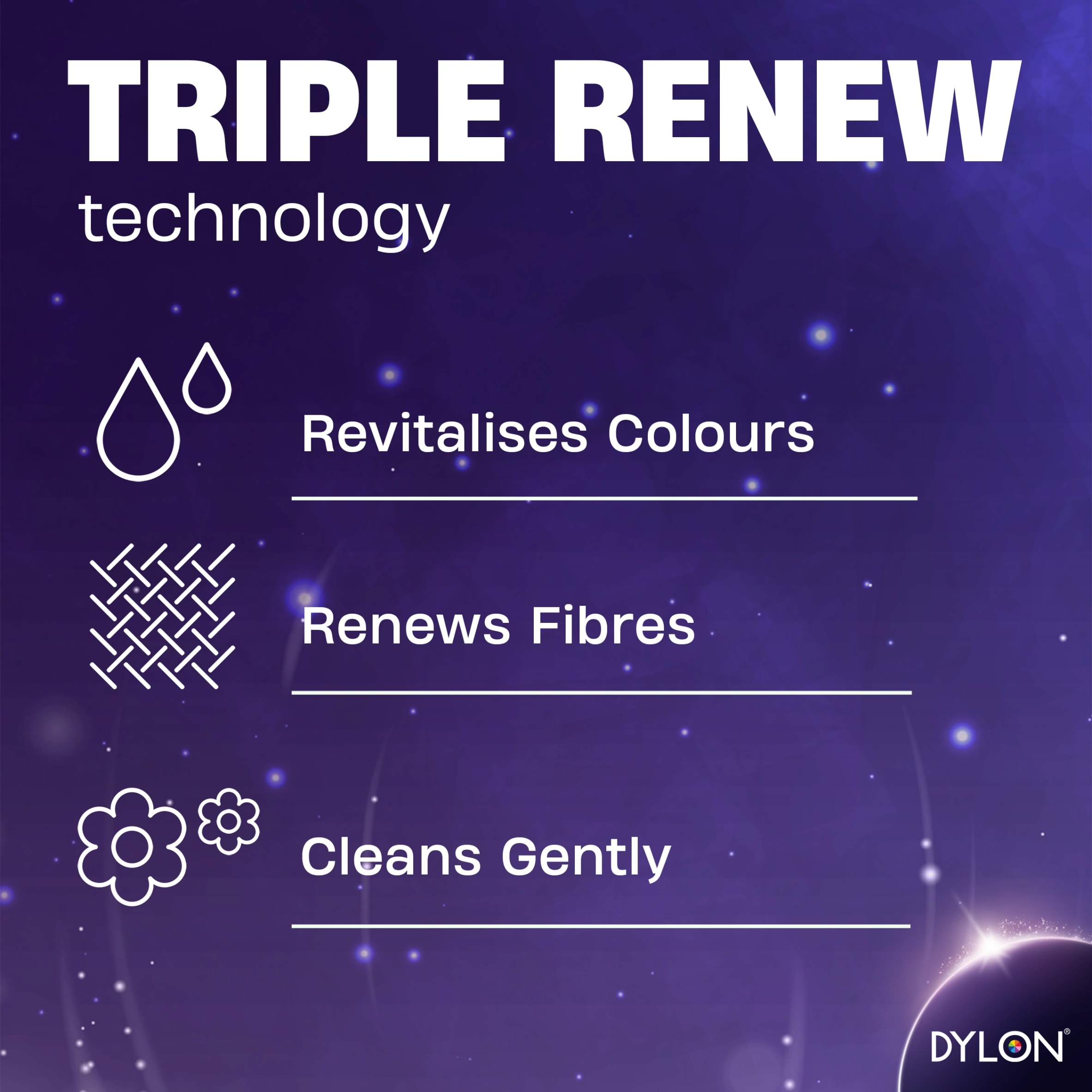 DYLON Renew Colour Laundry Detergent 30 Washes 1.5L thumbnail 3