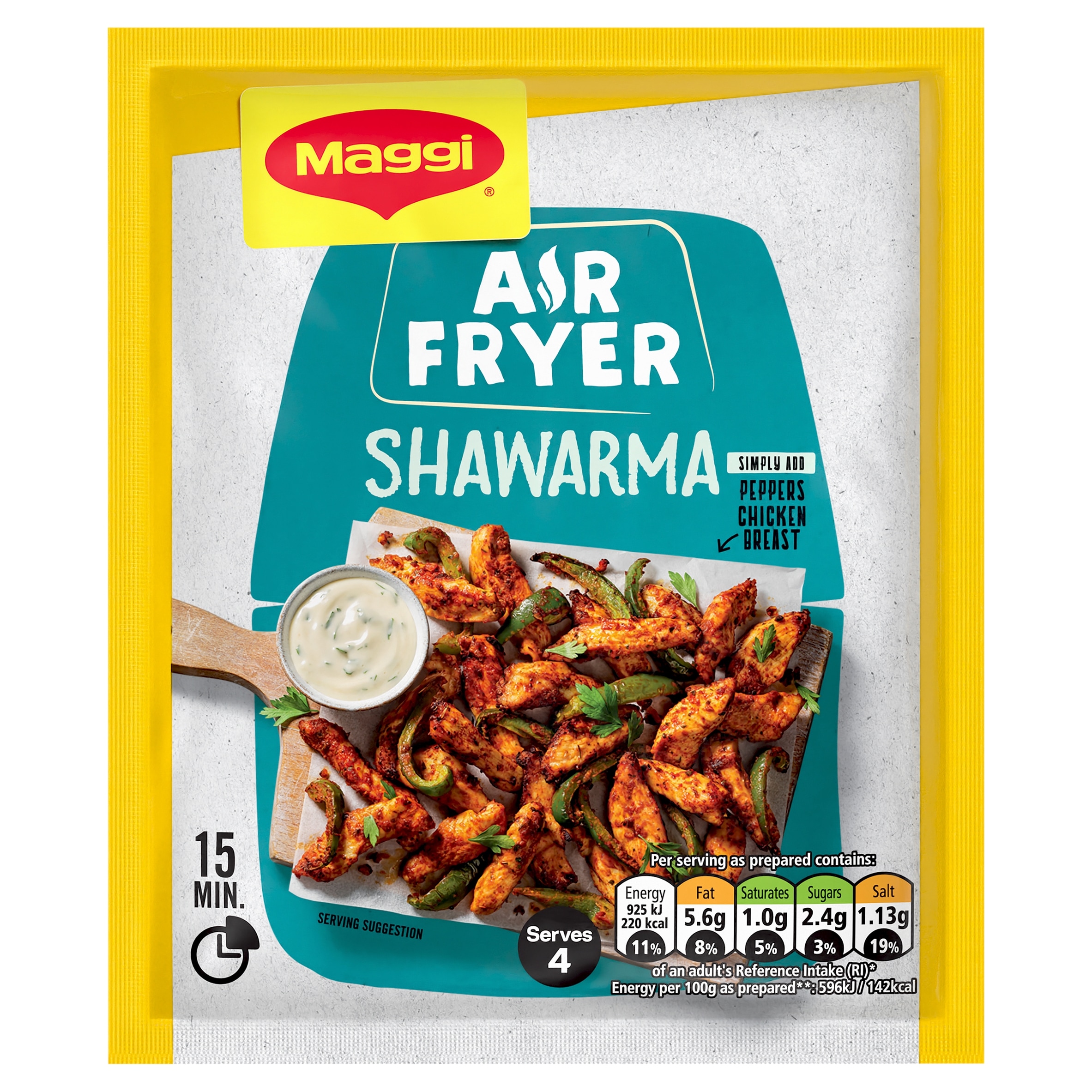 Maggi Air Fryer Shawarma Seasoning Mix 25g