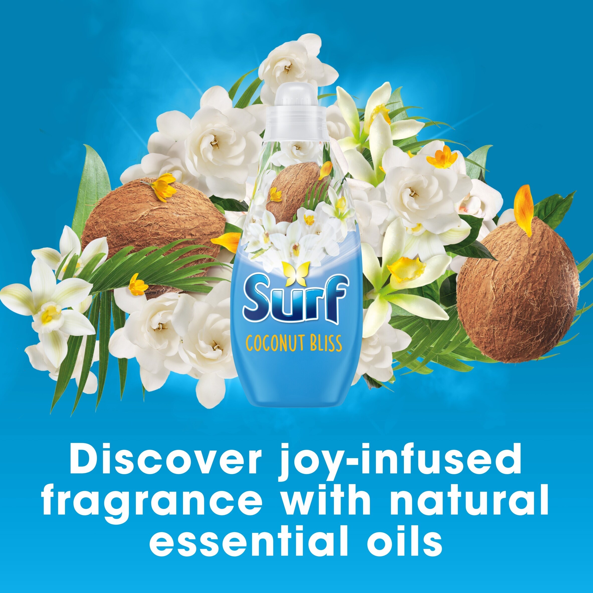 Surf Coconut Bliss Liquid Laundry Detergent 24 Washes 648ml thumbnail 2