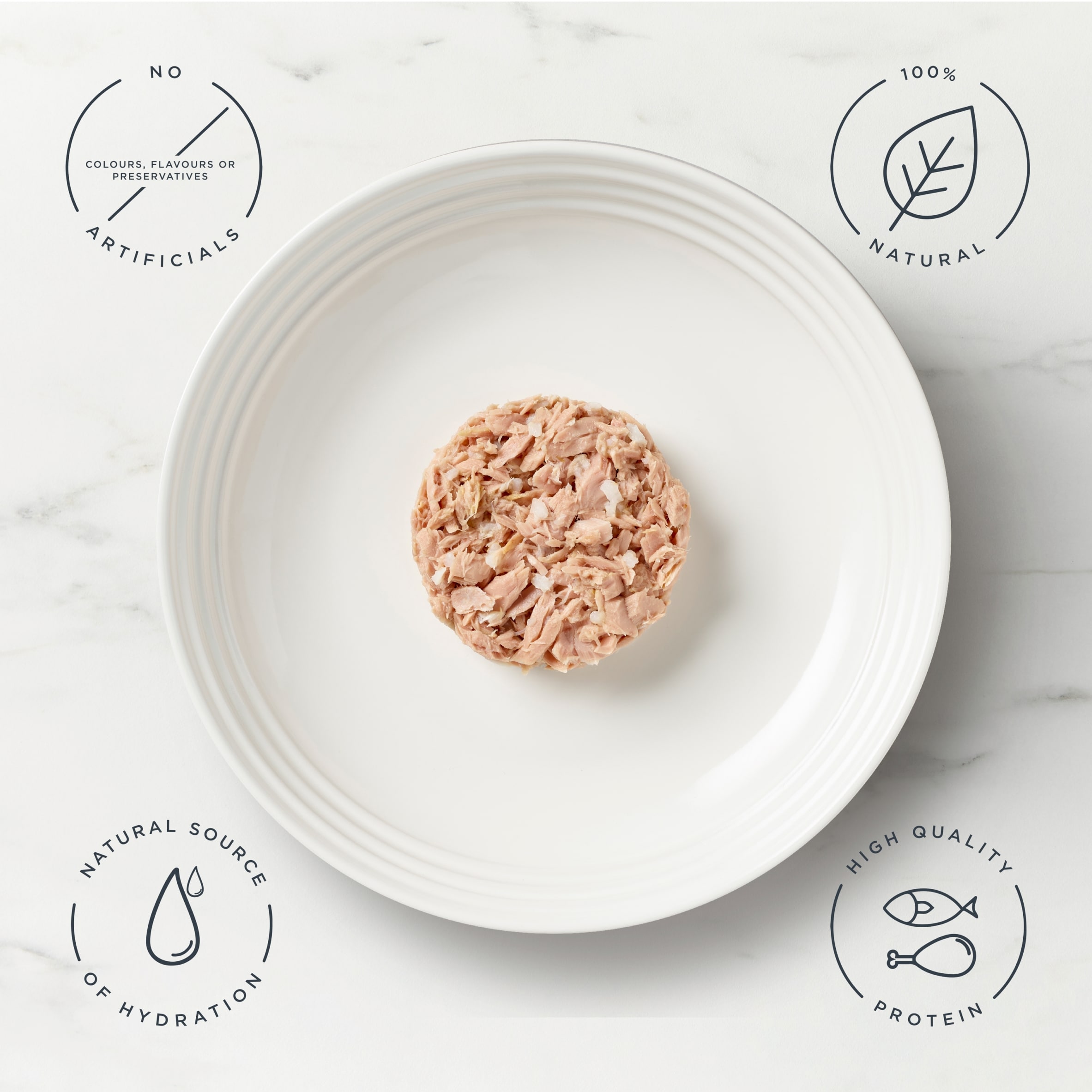 Encore Tuna Fillet with Crab in Broth Cat Food 70g thumbnail 2