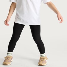 F&F Girls 3-Pack Plain Leggings in Black thumbnail 3