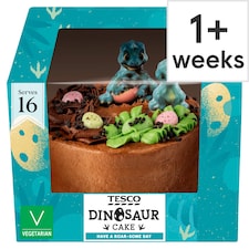 Tesco Dinosaur Cake 16 Servings