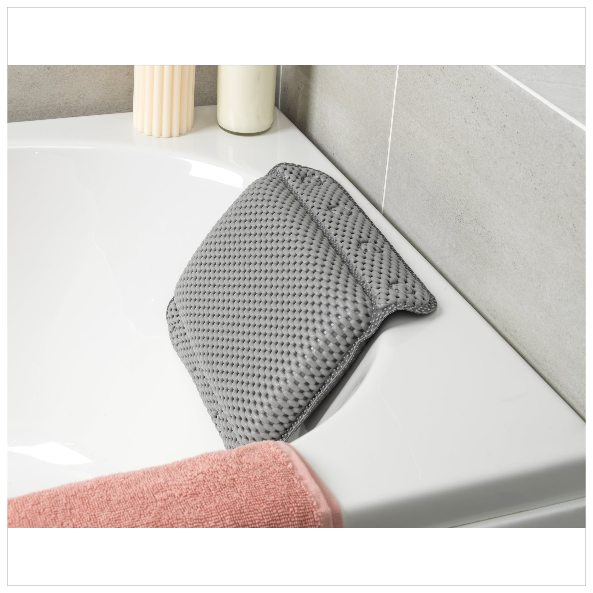  Beldray Grey Anti Bac Foam Bath Pillow thumbnail 5