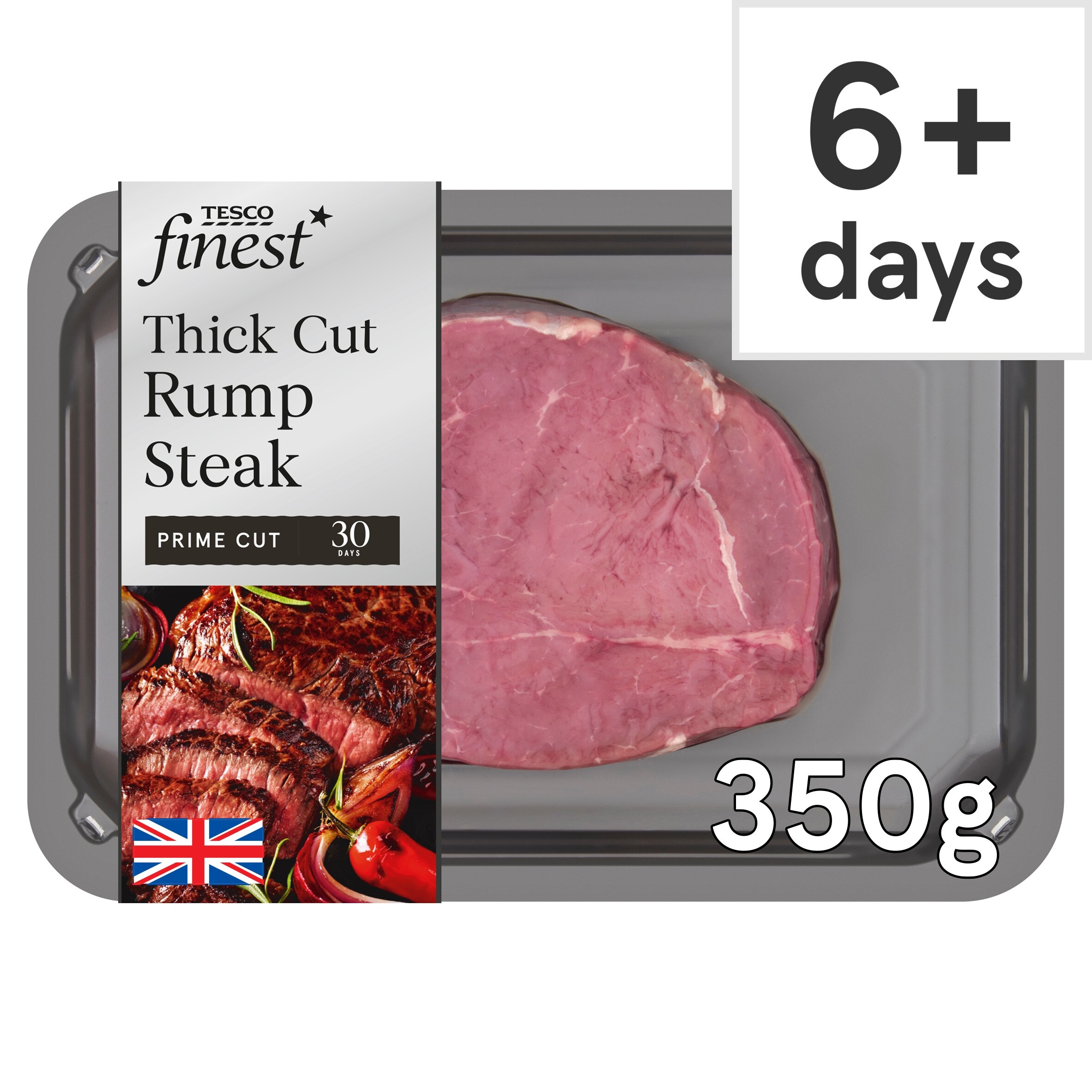 Tesco Finest Thick Cut Rump Steak 350g