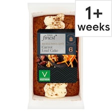 Tesco Finest Carrot Loaf Cake 6 Servings