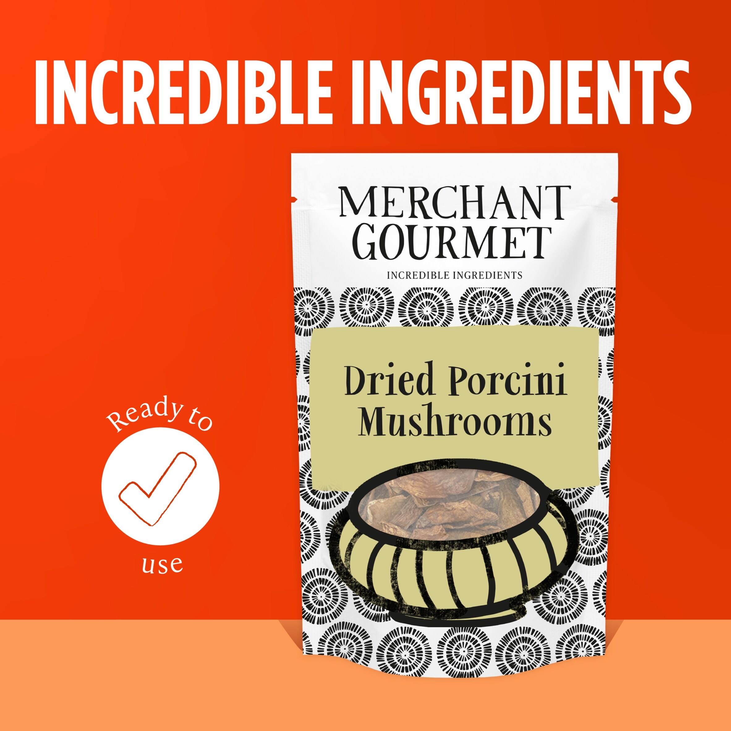 Merchant Gourmet Dried Porcini Mushrooms 30g thumbnail 3