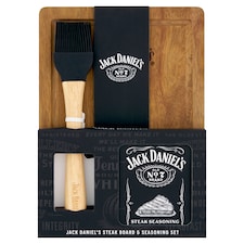 Jack Daniels Steak Board & Seasoning Christmas Gift Set