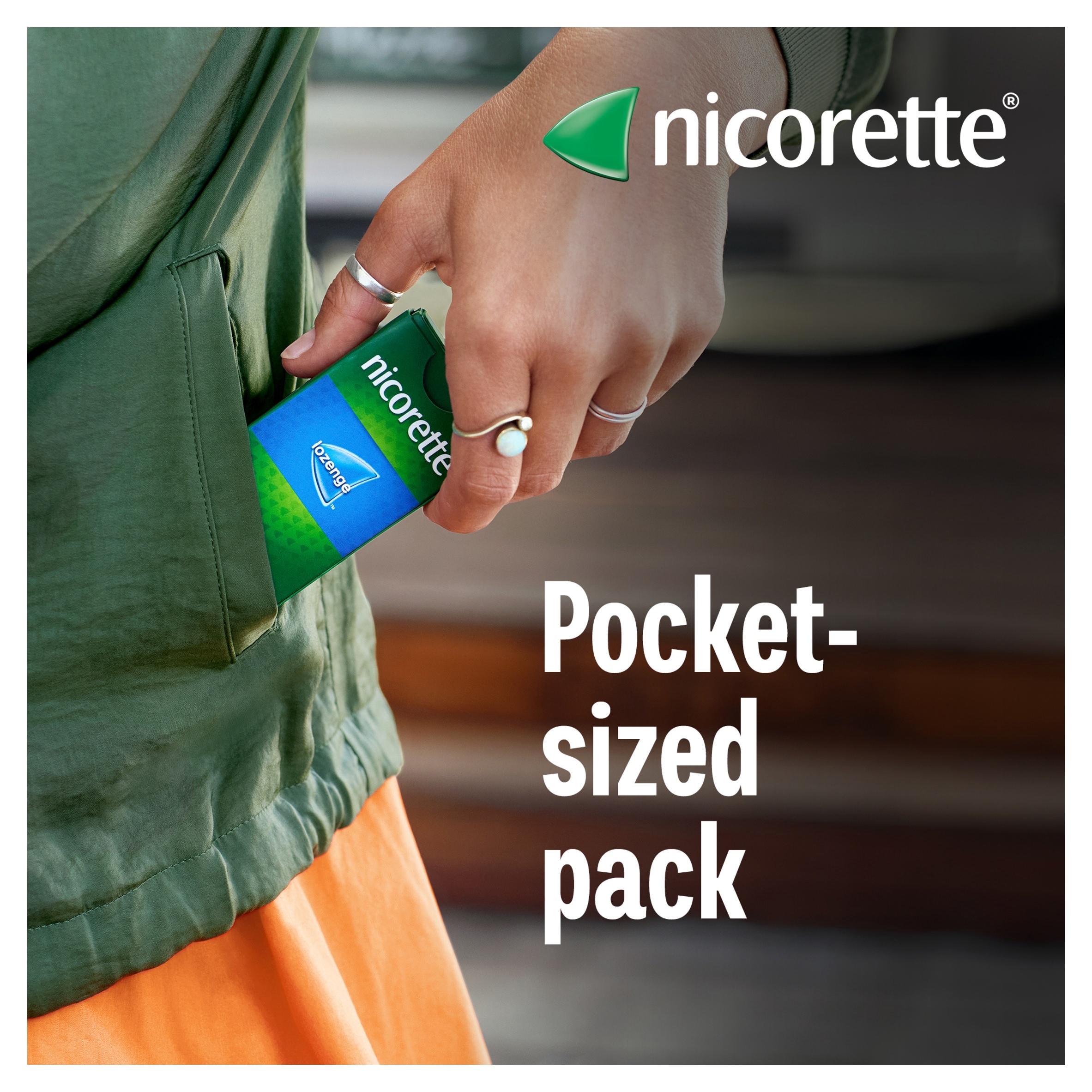 Nicorette Lozenge Fruit 2mg 80ct thumbnail 3