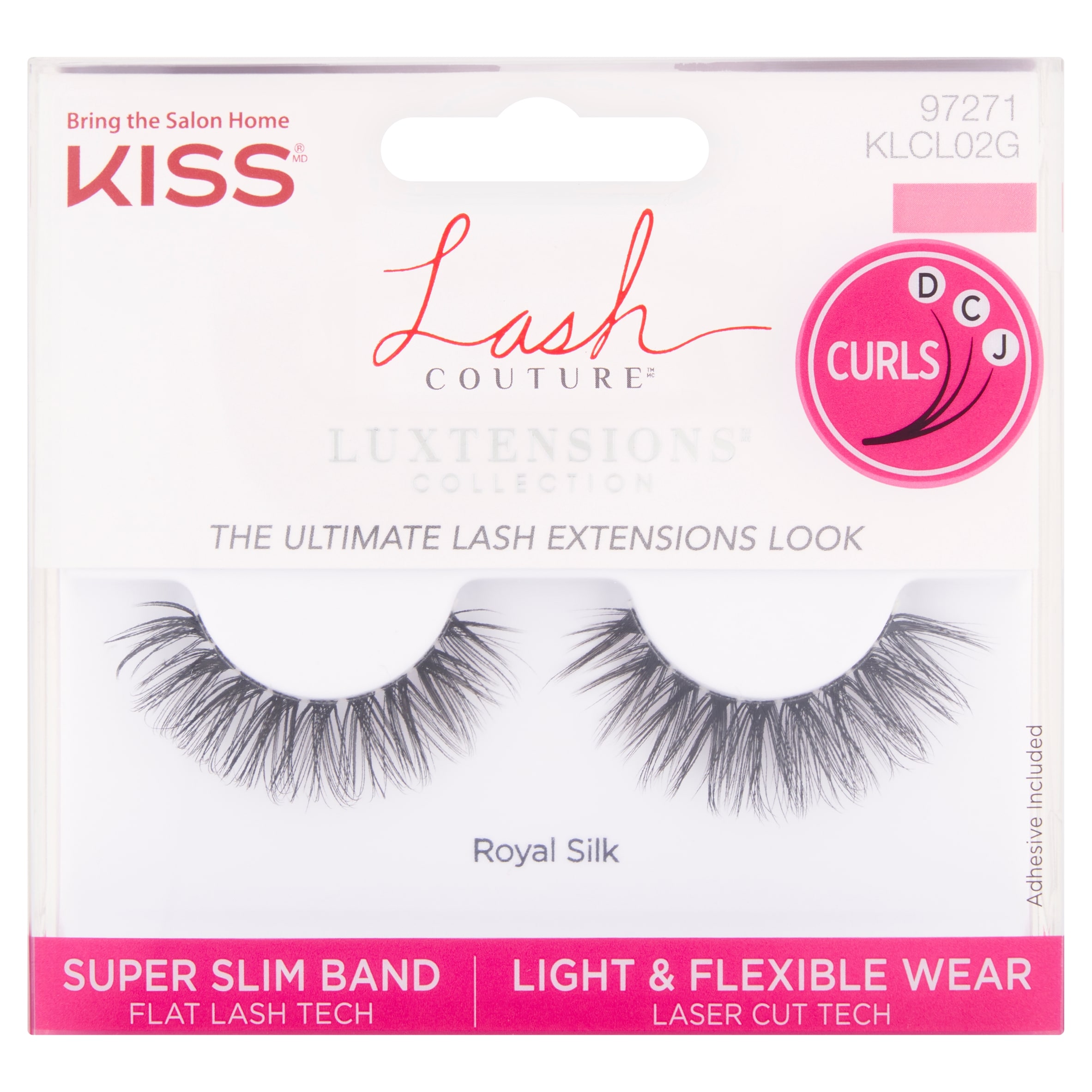 Kiss Lash Couture Luxtensions Collection False Eyelashes - Royal Silk