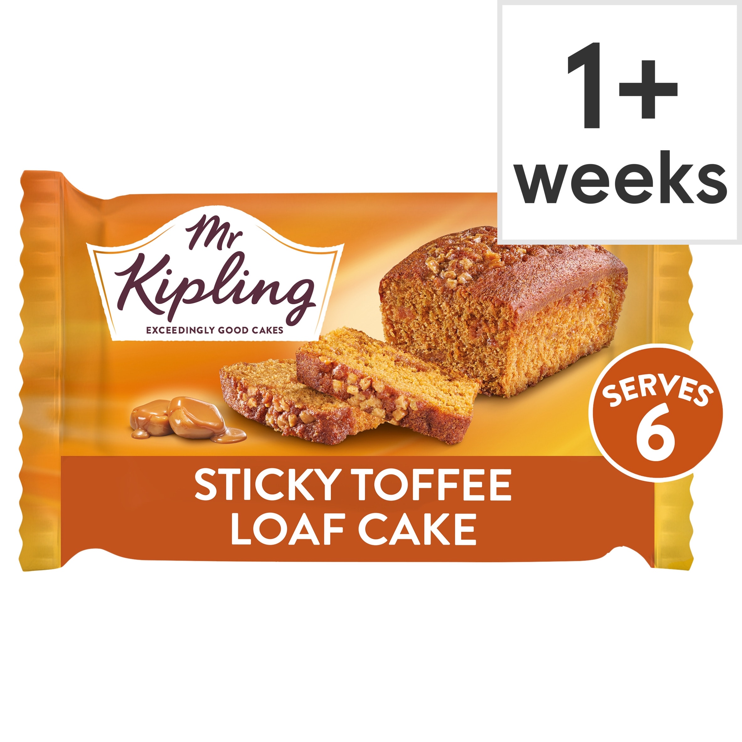 Mr Kipling Indulgent Loaf Cake Sticky Toffee