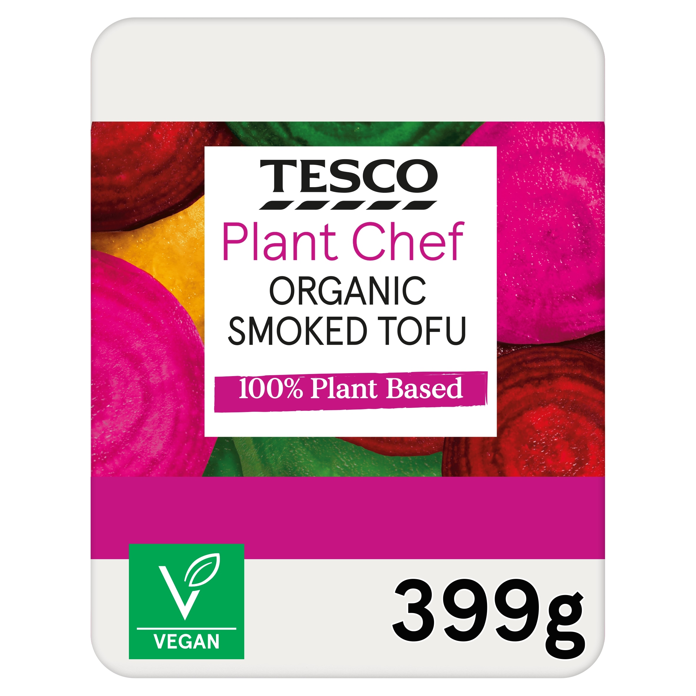 Tesco Plant Chef Organic Smoked Tofu 399g