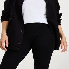F&F 2-Pack Full Length Leggings in Black thumbnail 3