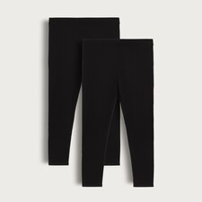 F&F 2-Pack Full Length Leggings in Black thumbnail 5