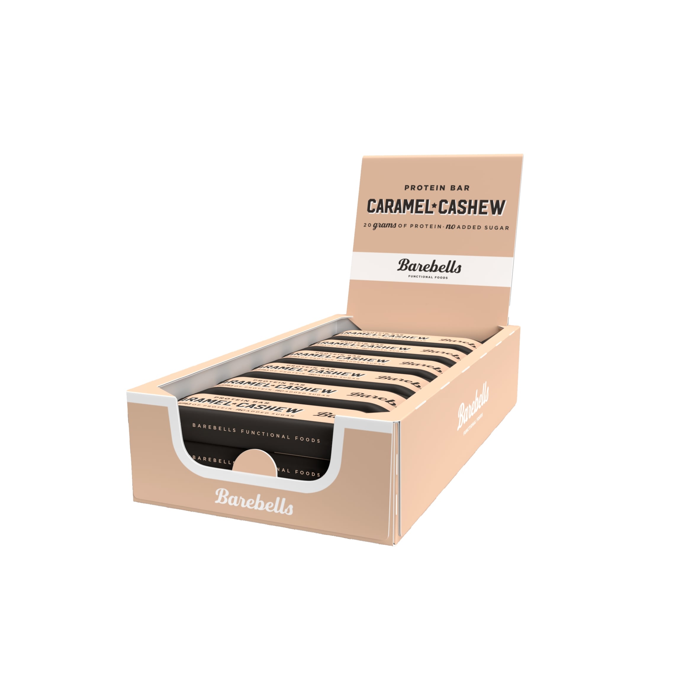 Barebells Protein Bar Caramel Cashew 55g thumbnail 2