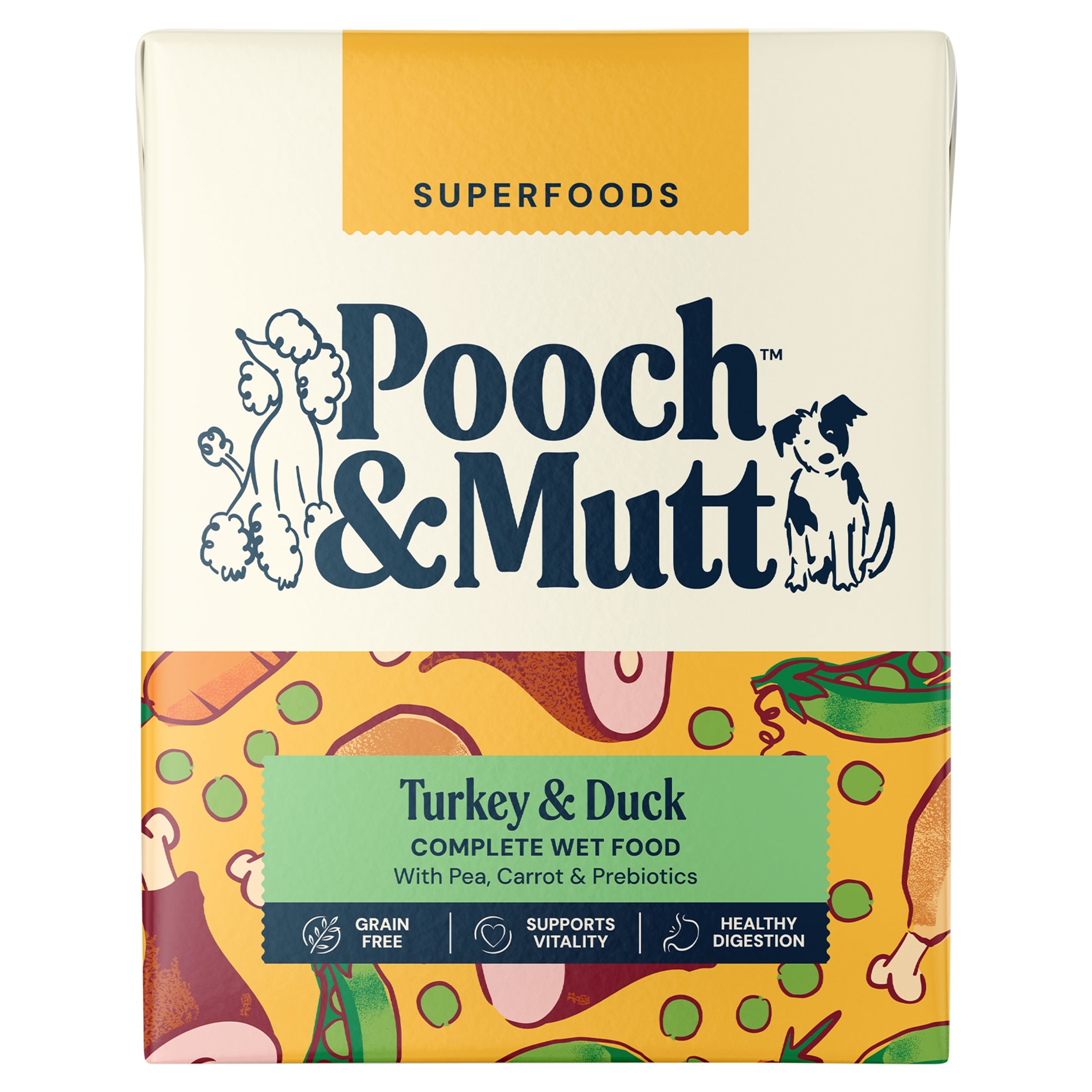 Pooch & Mutt Complete Wet Food - Turkey & Duck 375g thumbnail 2