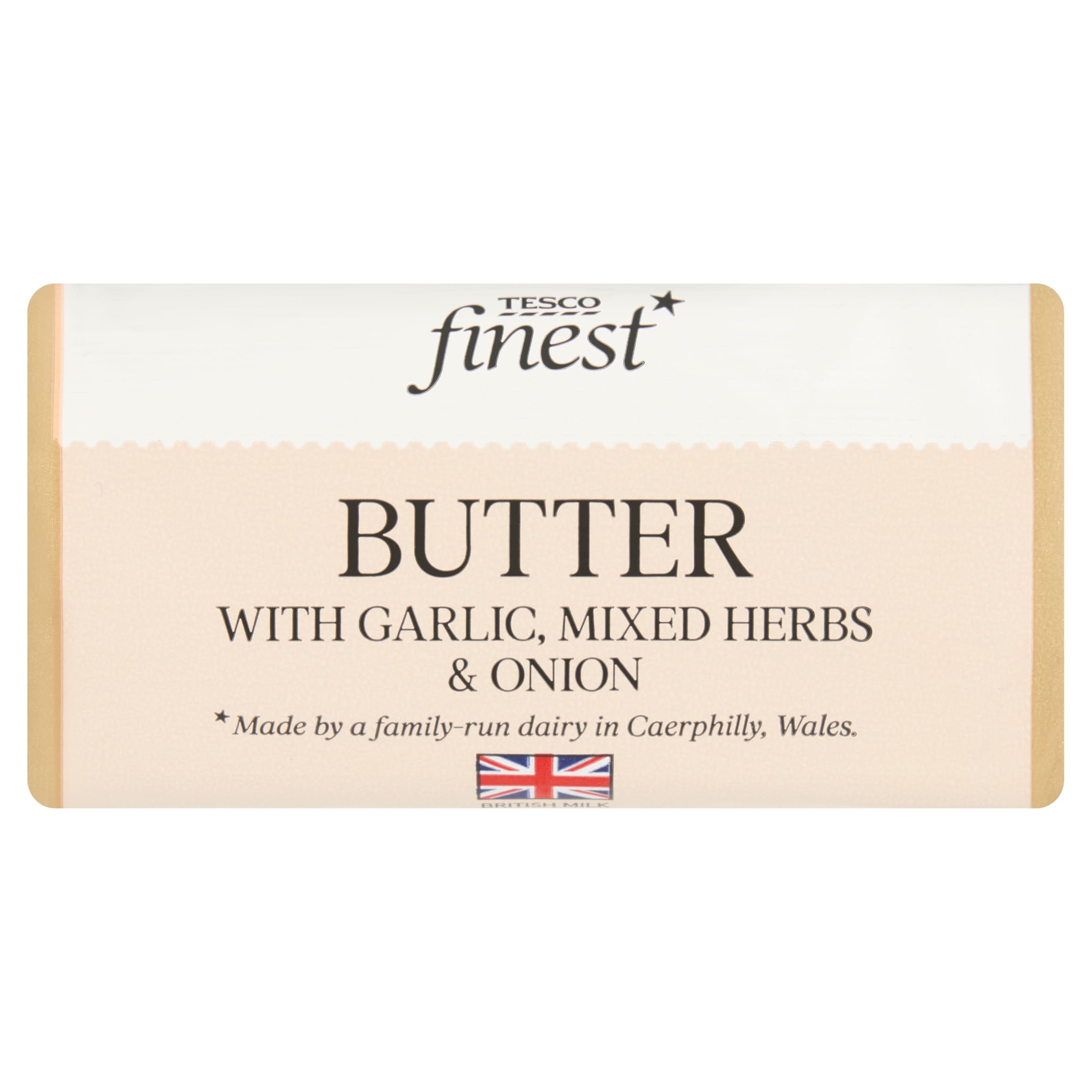 Tesco Finest Butter with Garlic, Herb & Onion 90g