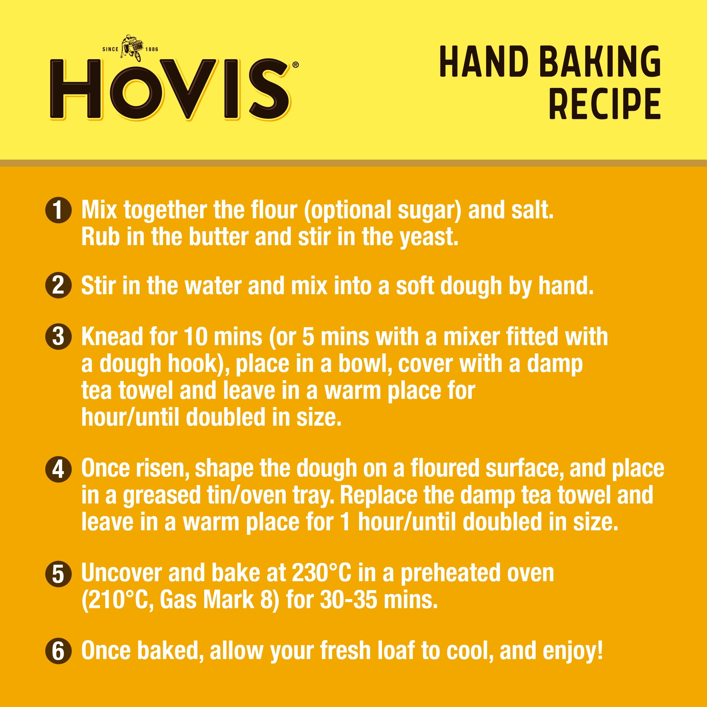 Hovis Baking Strong Wholemeal Bread Flour 1kg thumbnail 4
