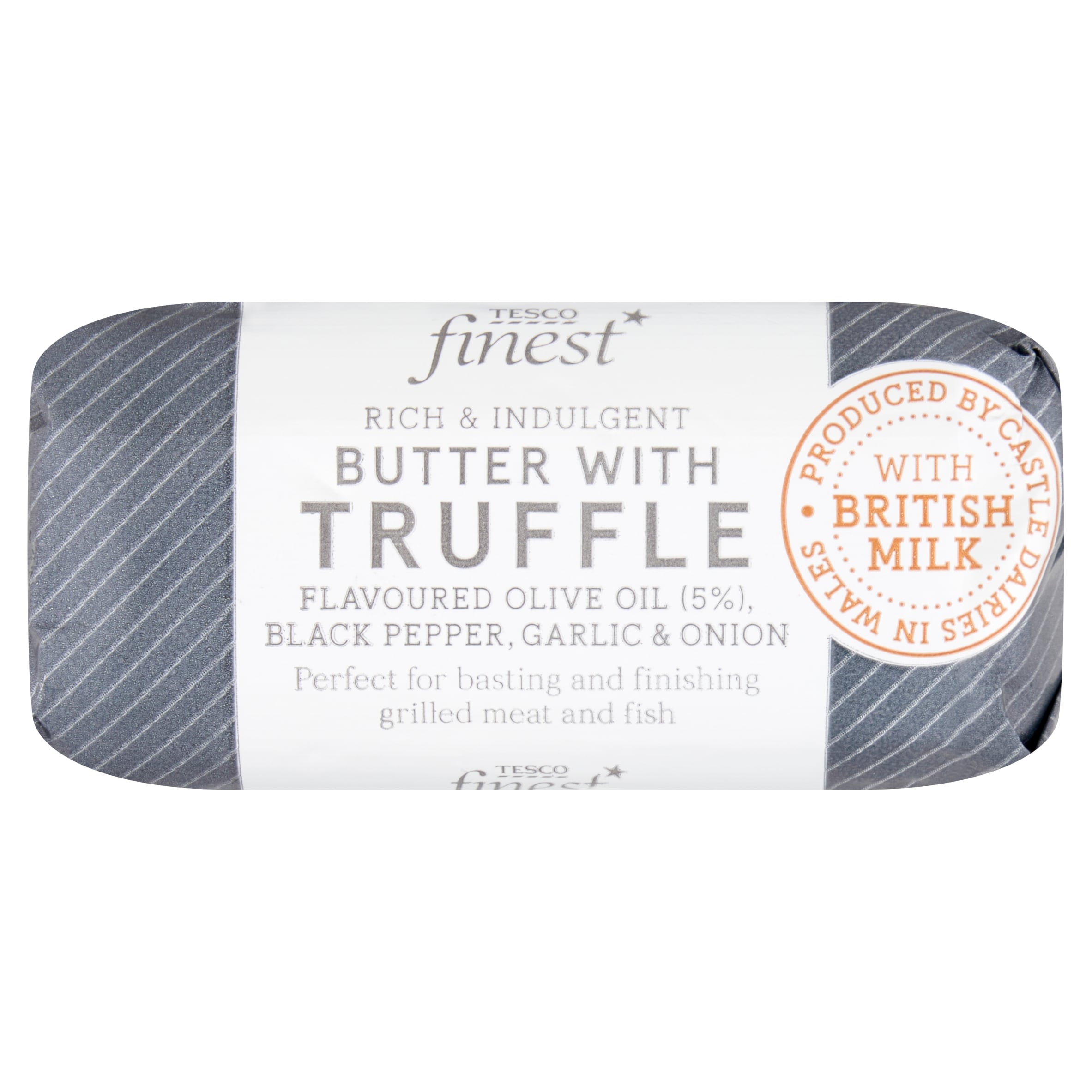 Tesco Finest Butter with Truffle Flavoured Olive Oil, Black Pepper, Garlic & Onion 90g 