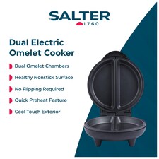 Salter Kuro Omelette Maker (Matt Black) thumbnail 4