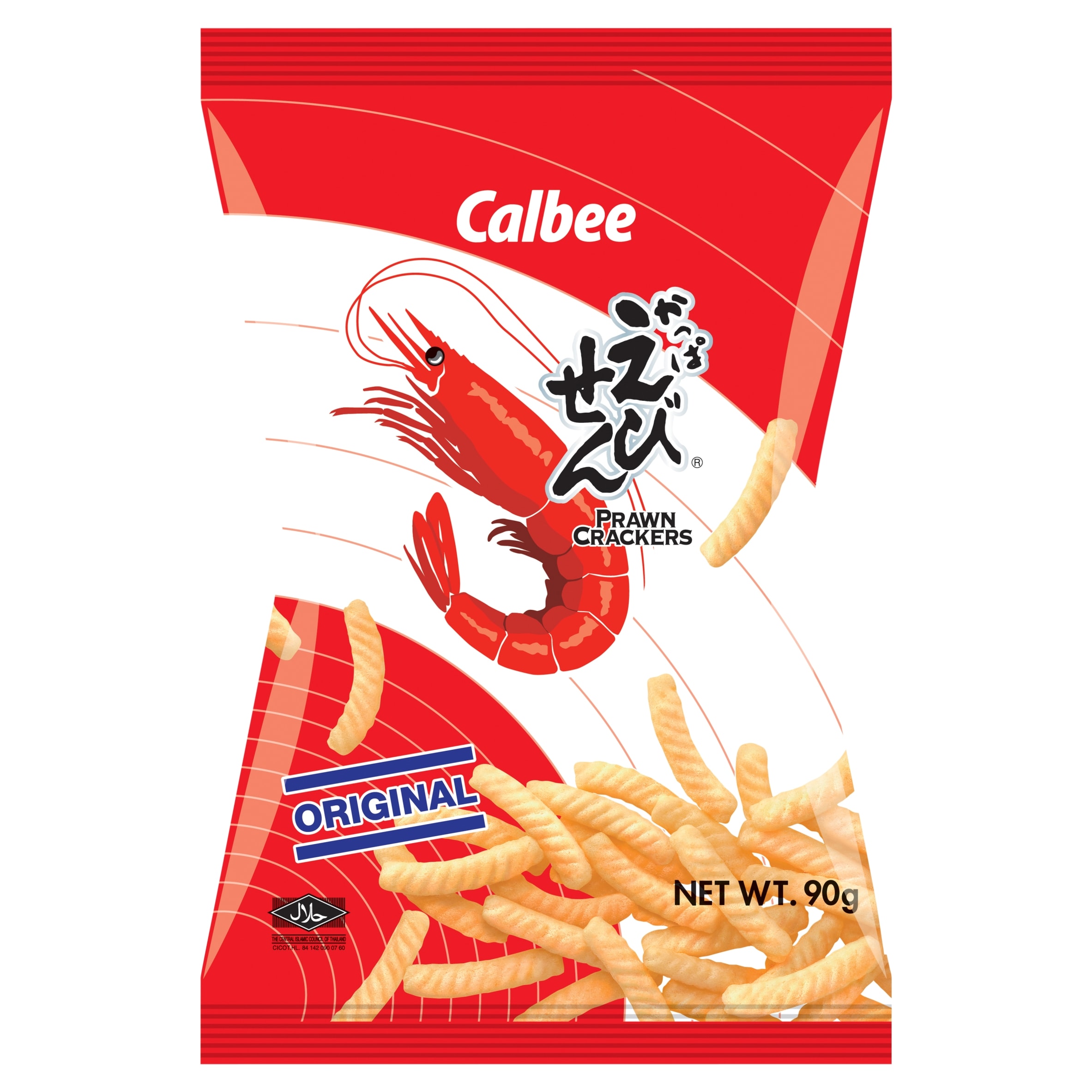 Calbee Prawn Crackers Original
